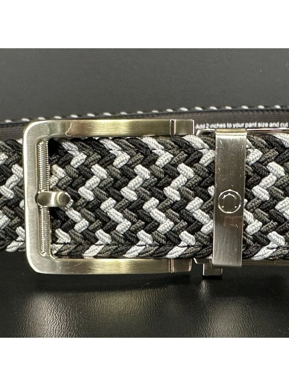 NEXBELT Golf Belt Adjustable Ratchet Woven Braided EDC Tactical Gun Belt Sz 37